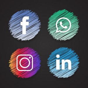facebook, linkedin, instagram