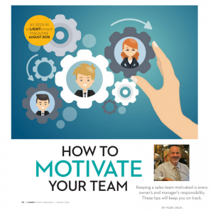 how to motivate your sales team by mark okun